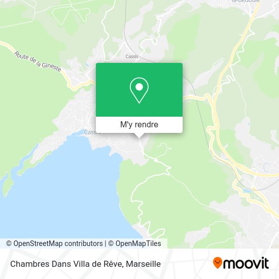 Chambres Dans Villa de Rêve plan