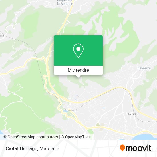 Ciotat Usinage plan