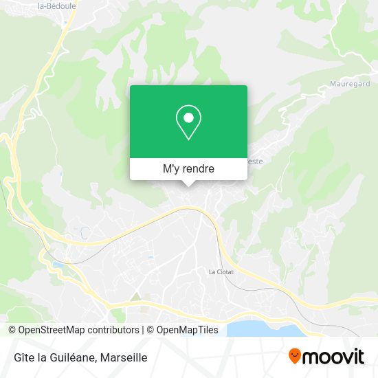 Gîte la Guiléane plan