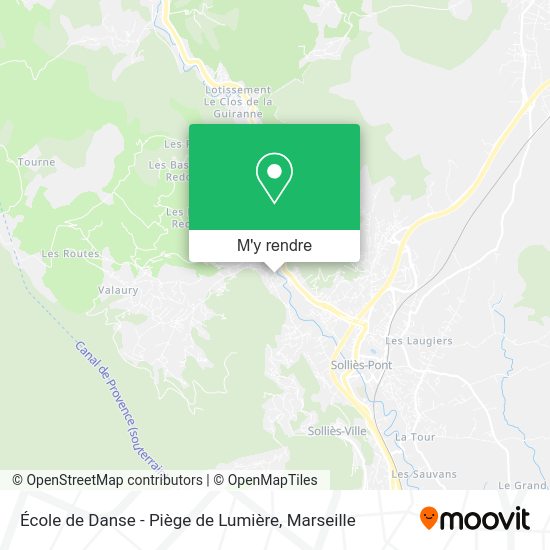 École de Danse - Piège de Lumière plan