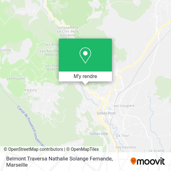 Belmont Traversa Nathalie Solange Fernande plan
