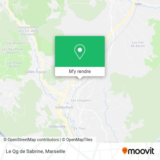 Le Qg de Sabrine plan