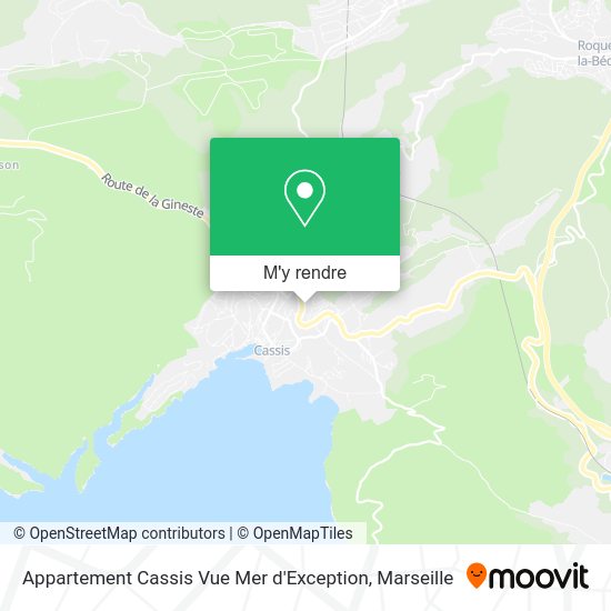 Appartement Cassis Vue Mer d'Exception plan