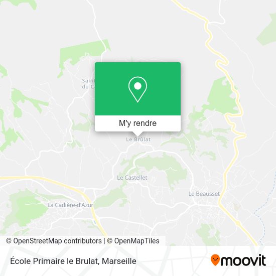 École Primaire le Brulat plan