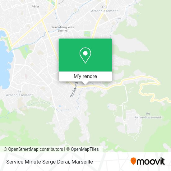 Service Minute Serge Derai plan