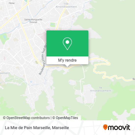 La Mie de Pain Marseille plan