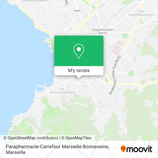 Parapharmacie-Carrefour Marseille-Bonneveine plan