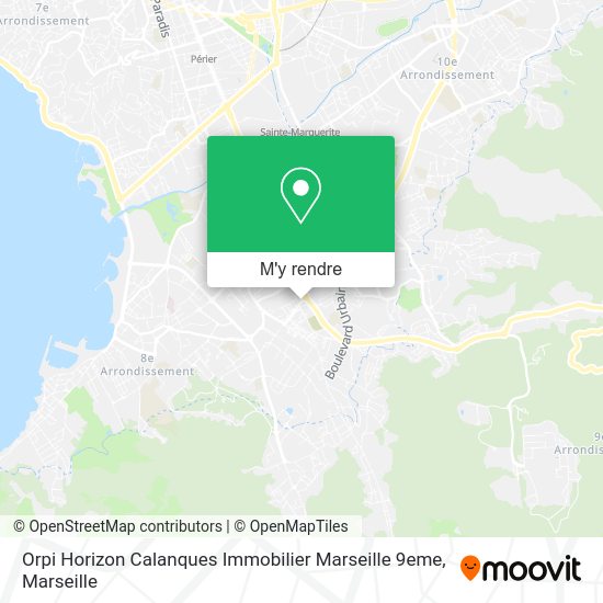 Orpi Horizon Calanques Immobilier Marseille 9eme plan