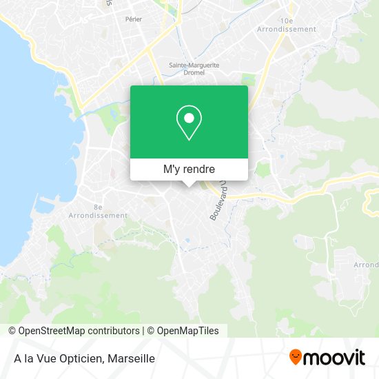 A la Vue Opticien plan