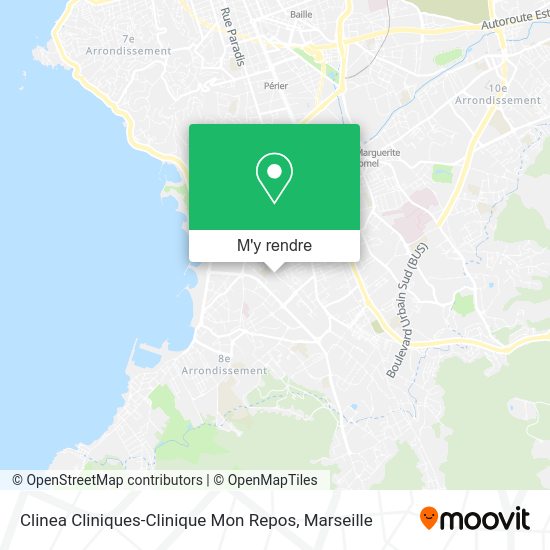 Clinea Cliniques-Clinique Mon Repos plan