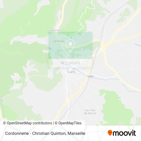 Cordonnerie - Christian Quinton plan