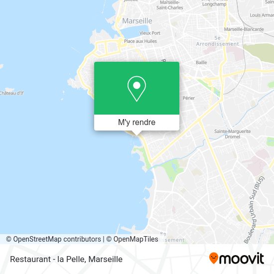 Restaurant - la Pelle plan