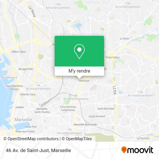 46 Av. de Saint-Just plan