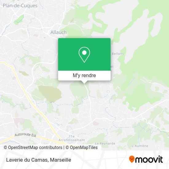Laverie du Camas plan