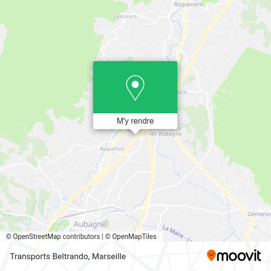 Transports Beltrando plan
