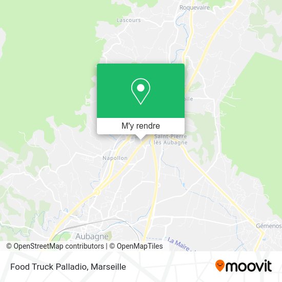 Food Truck Palladio plan