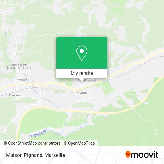 Maison Pignans plan