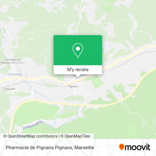 Pharmacie de Pignans Pignans plan