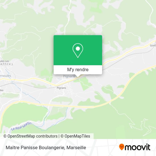 Maître Panisse Boulangerie plan