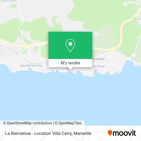 La Bienvenue - Location Villa Carry plan
