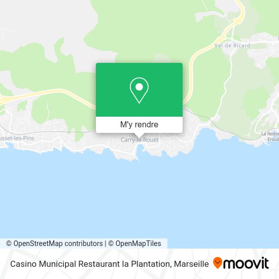 Casino Municipal Restaurant la Plantation plan