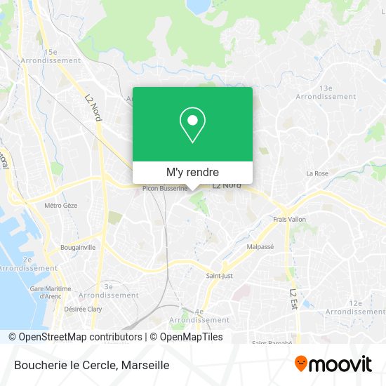 Boucherie le Cercle plan