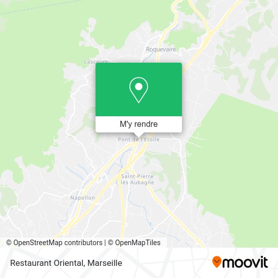 Restaurant Oriental plan
