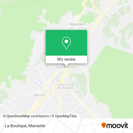 La Boutique plan