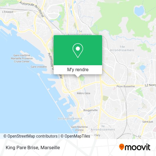 King Pare Brise plan