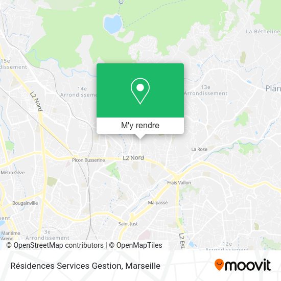 Résidences Services Gestion plan