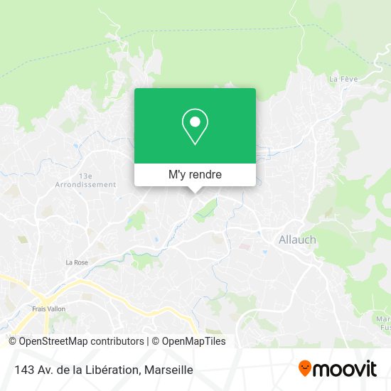 143 Av. de la Libération plan