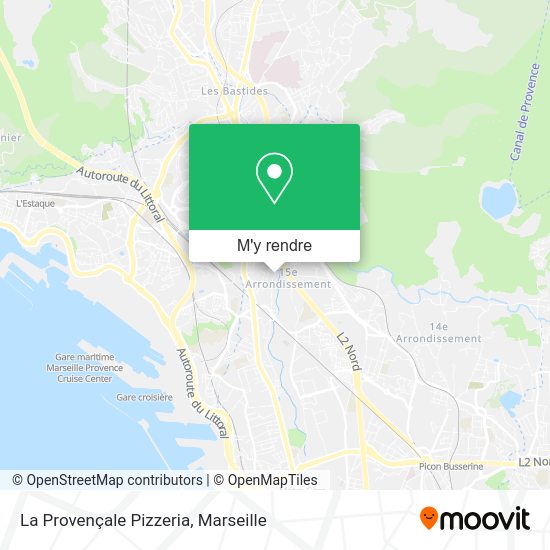 La Provençale Pizzeria plan