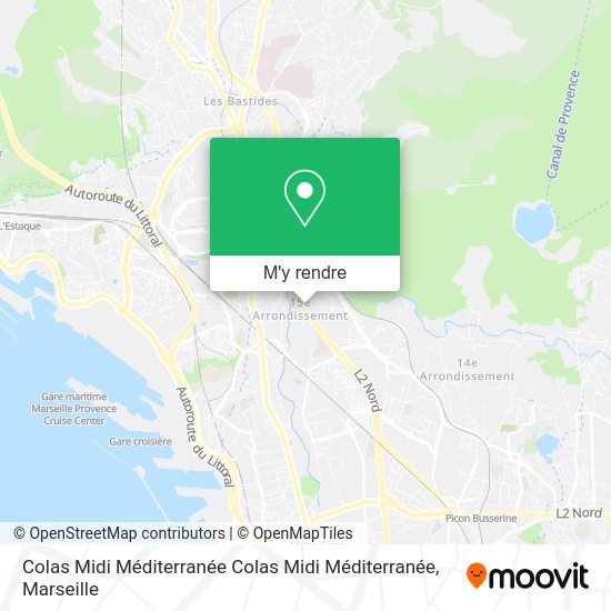 Colas Midi Méditerranée Colas Midi Méditerranée plan