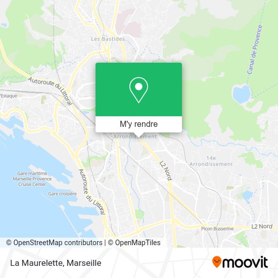 La Maurelette plan