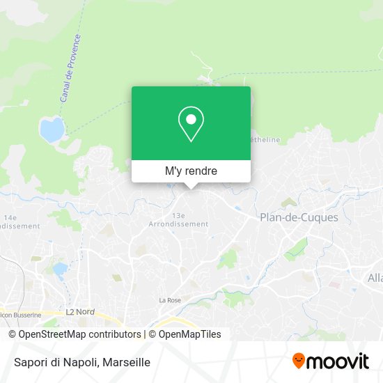 Sapori di Napoli plan
