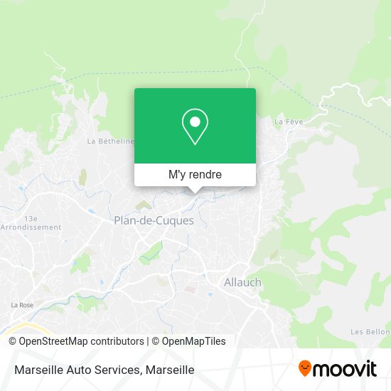 Marseille Auto Services plan