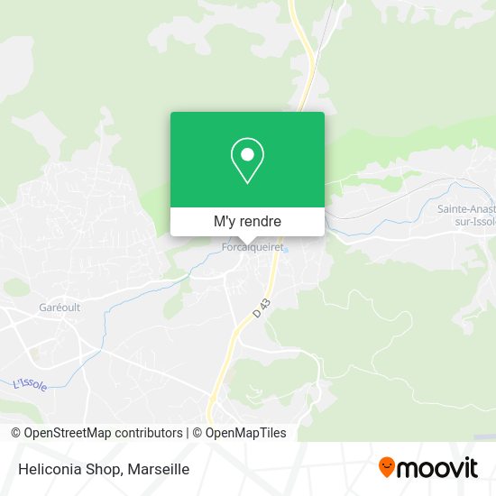 Heliconia Shop plan