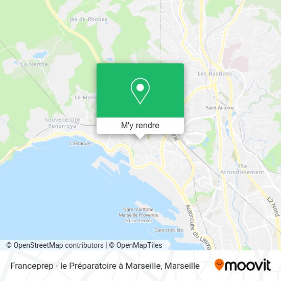 Franceprep - le Préparatoire à Marseille plan