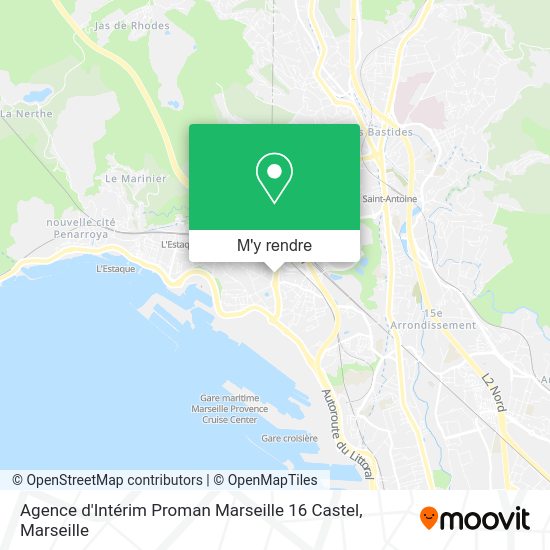 Agence d'Intérim Proman Marseille 16 Castel plan