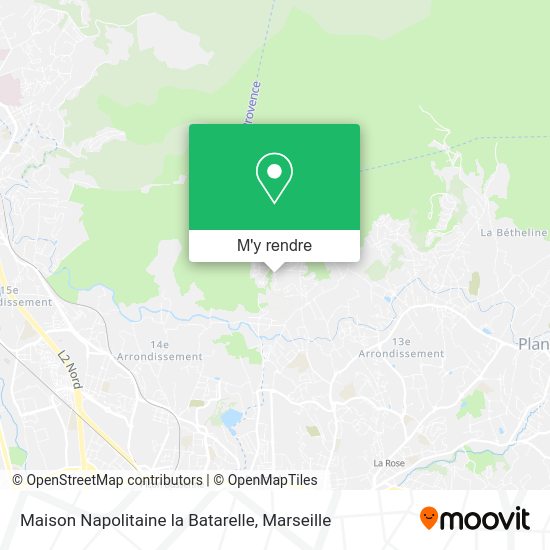 Maison Napolitaine la Batarelle plan