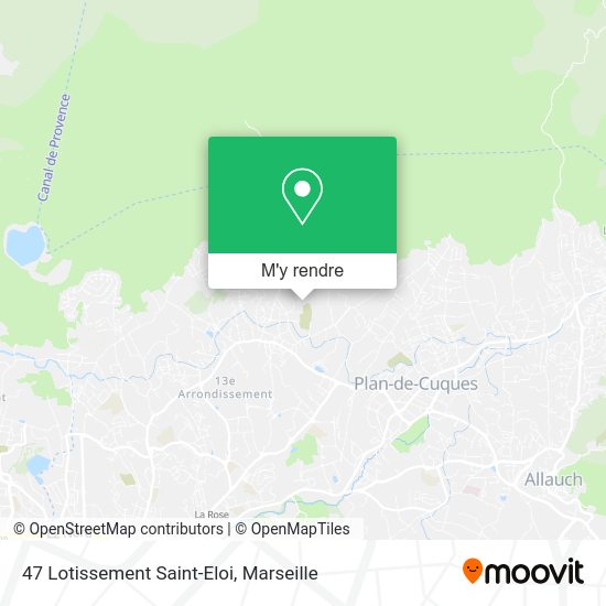 47 Lotissement Saint-Eloi plan