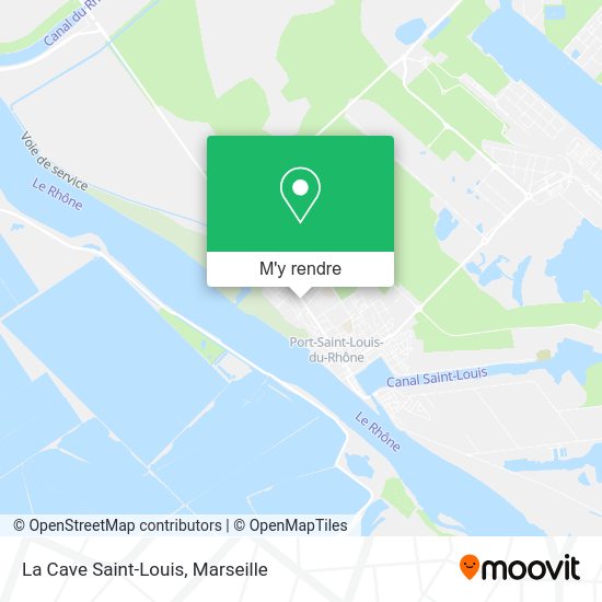La Cave Saint-Louis plan