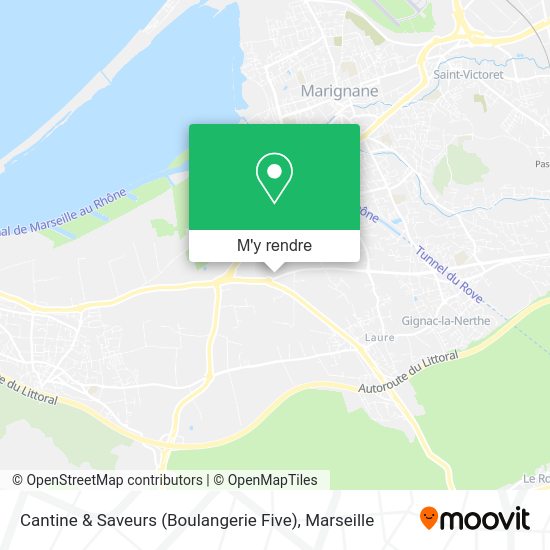 Cantine & Saveurs (Boulangerie Five) plan