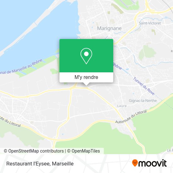 Restaurant l'Eysee plan