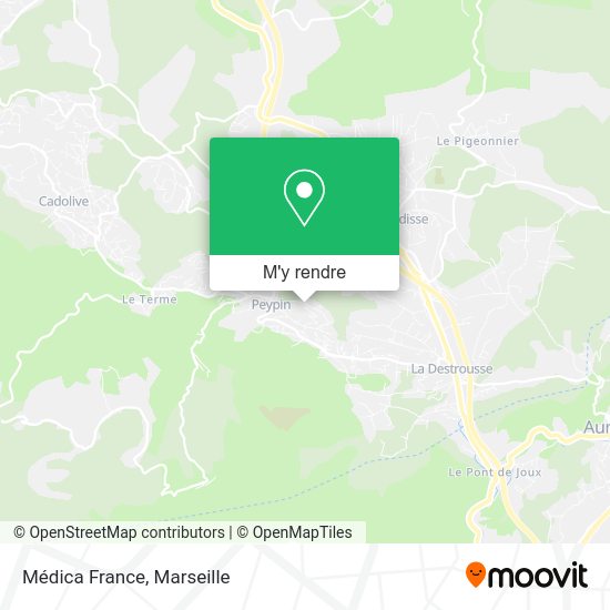 Médica France plan