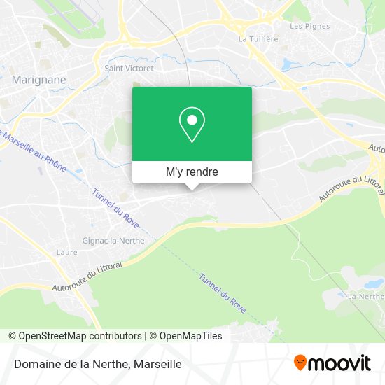 Domaine de la Nerthe plan
