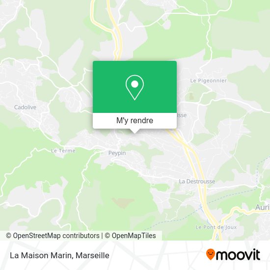 La Maison Marin plan
