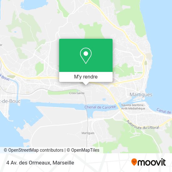 4 Av. des Ormeaux plan