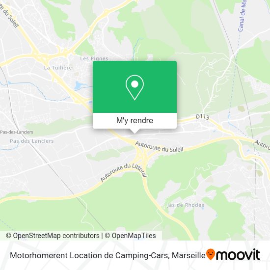 Motorhomerent Location de Camping-Cars plan