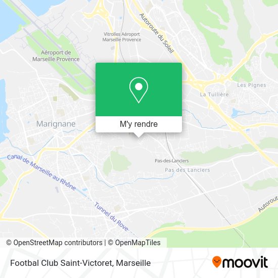 Footbal Club Saint-Victoret plan
